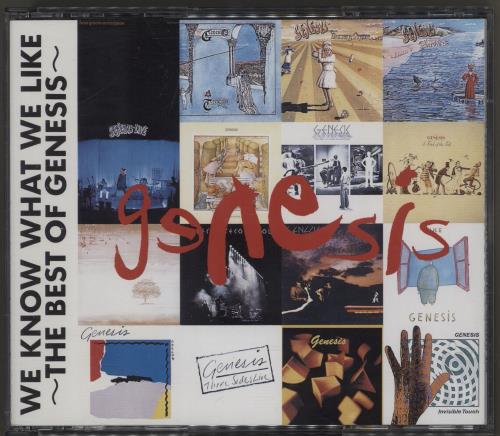 2discs CD Genesis We Know What We Like VJPR16PROMO Virgin Japan プロモ /00220 Genesis We Know What We Like - The Best Of Genesis Japanese